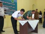 Penandatanganan Perjanjian Kerjasama antara Bakamla dengan Pemkab Natuna