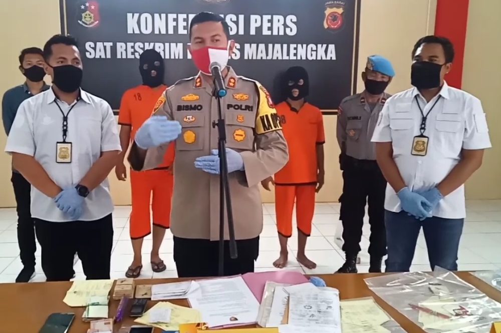 Polisi Tangkap Tiga Tersangka Pengepul Judi Togel - Harapan Rakyat Online