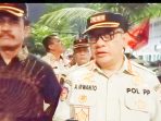 Ratusan Personil Satpol-PP TNI/Polri Gelar Pengendalian PKL di Kota Tua.
