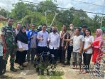 Kelompok Tani di Kecamatan Menyuke aterima Hentraktor.