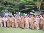 Pemkab Sintang Gelar Upacara Untuk Peringati Hari Pahlawan Wabup Sintang Sebagai Irup.