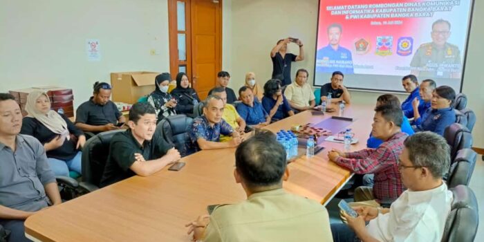 PWI Kabupaten Bangka Barat Gelar Kaji Banding ke Pokja PWI Wali Kota Jakarta Barat.