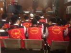 Suasana diruang sidang PN Jaksel.