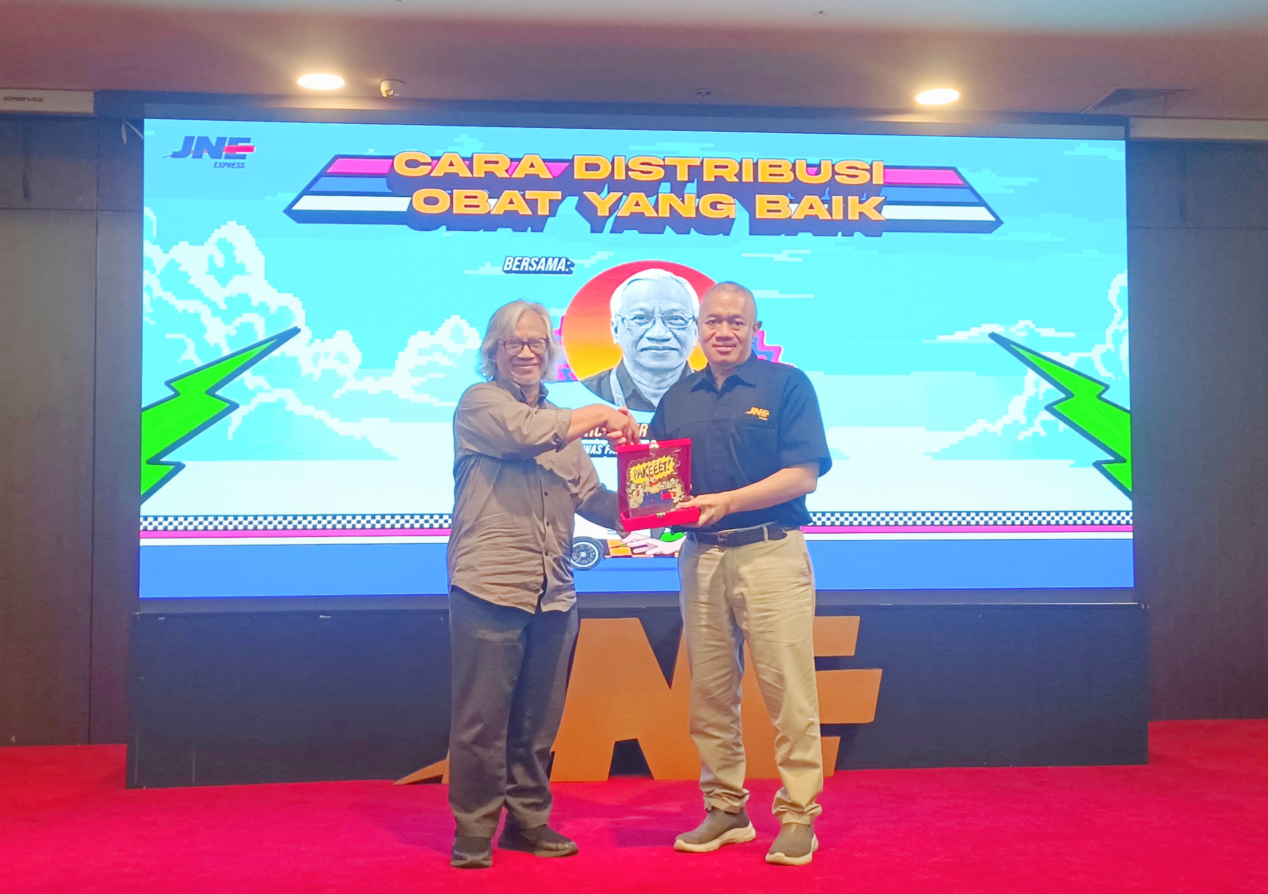 JNE Perkuat Langkah di Dunia Farmasi Lewat Sosialisasi CDOB.