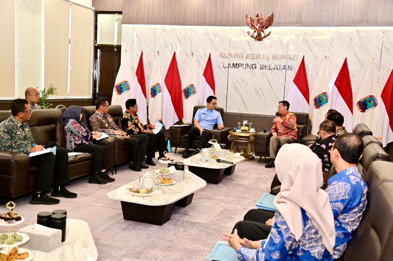 El John dan Pemkab Lampung Selatan Bahas Agrowisata Edukatif