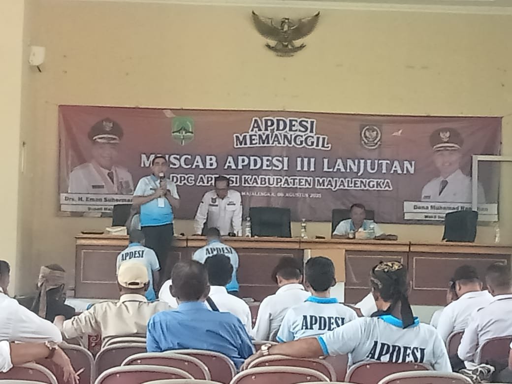 Musyawarah Cabang (Muscab) III Asosiasi Pemerintah Desa Seluruh Indonesia (APDESI) Kabupaten Majalengka
