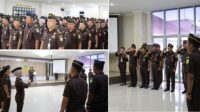 Kajati Bengkulu Pimpin Apel Gabungan Pegawai Kejaksaan