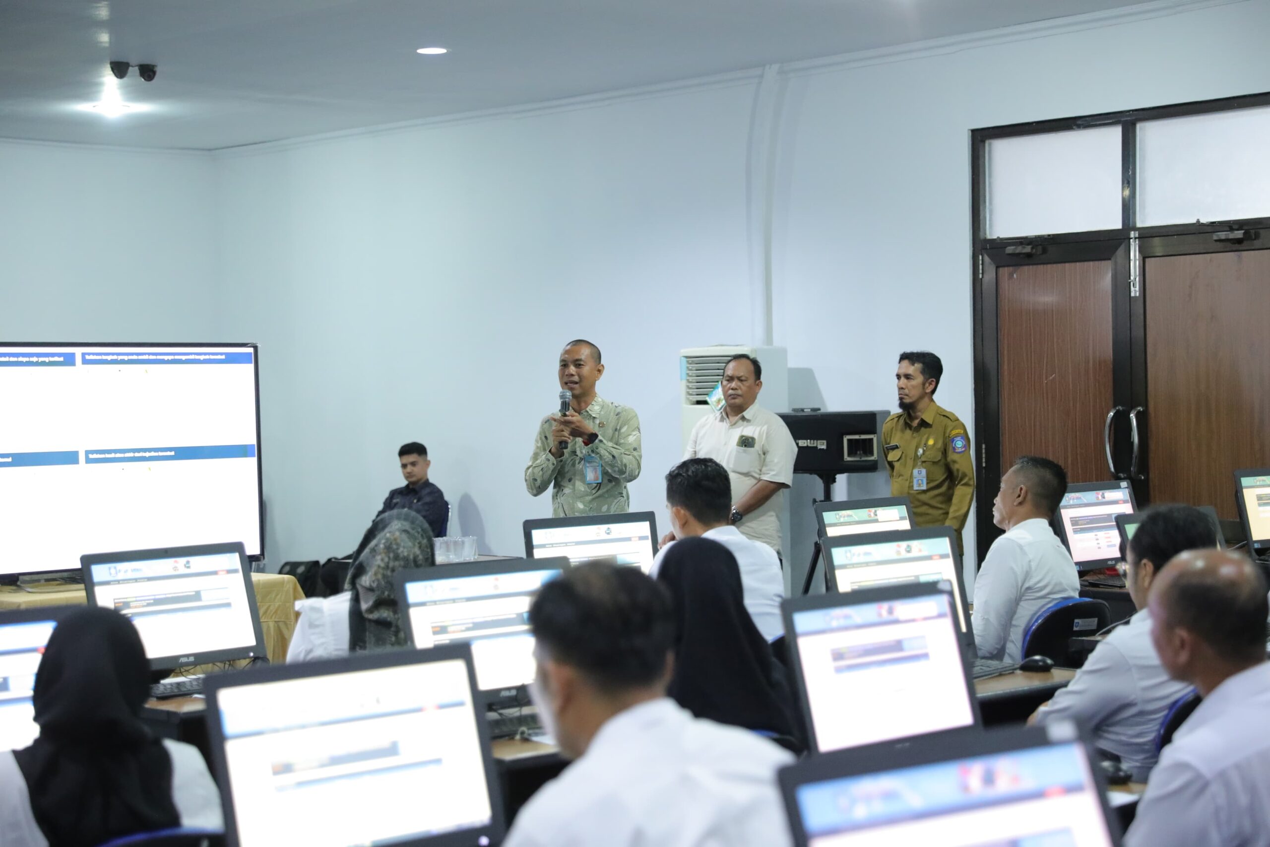 Pemprov Babel gelar uji kompetensi calon anggota KPID 2025-2028.