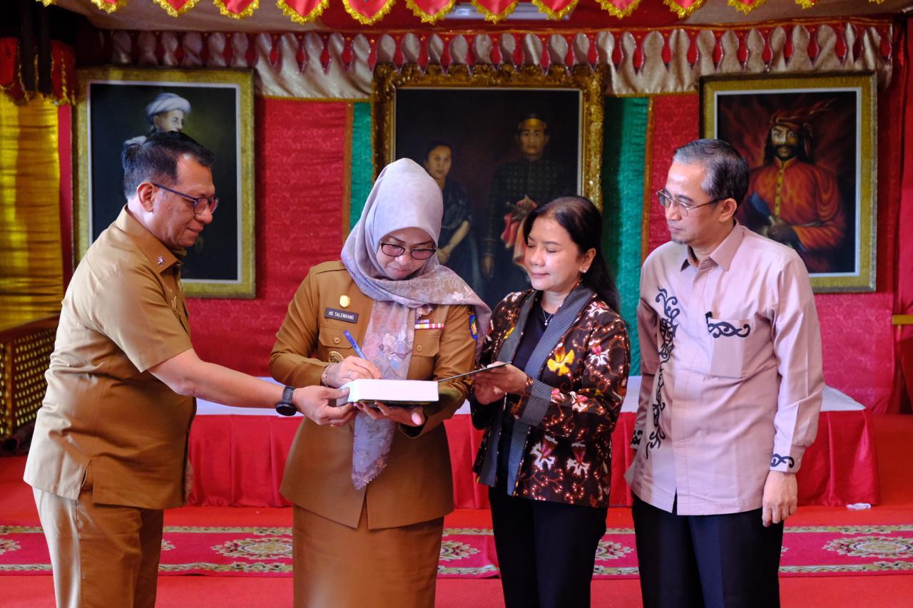 Pemkab Gowa dan Kemenbud RI membahas kelanjutan pembangunan Replika Istana Balla Lompoa di Afrika Selatan