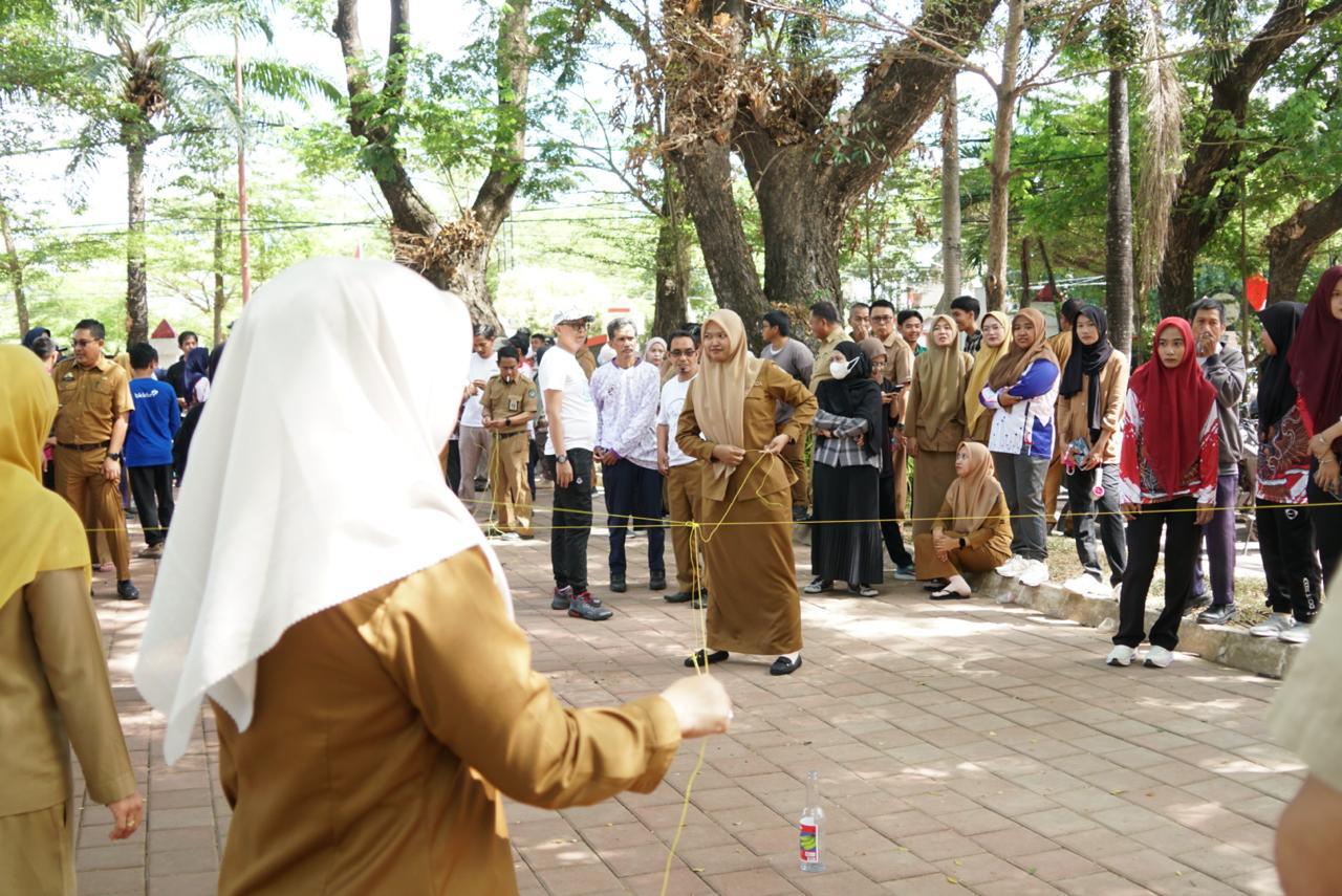 IMG 20250812 WA0037 Gowa, HUT RI, lomba pensil botol, Pemkab Gowa, perayaan kemerdekaan, SKPD Gowa, lomba unik