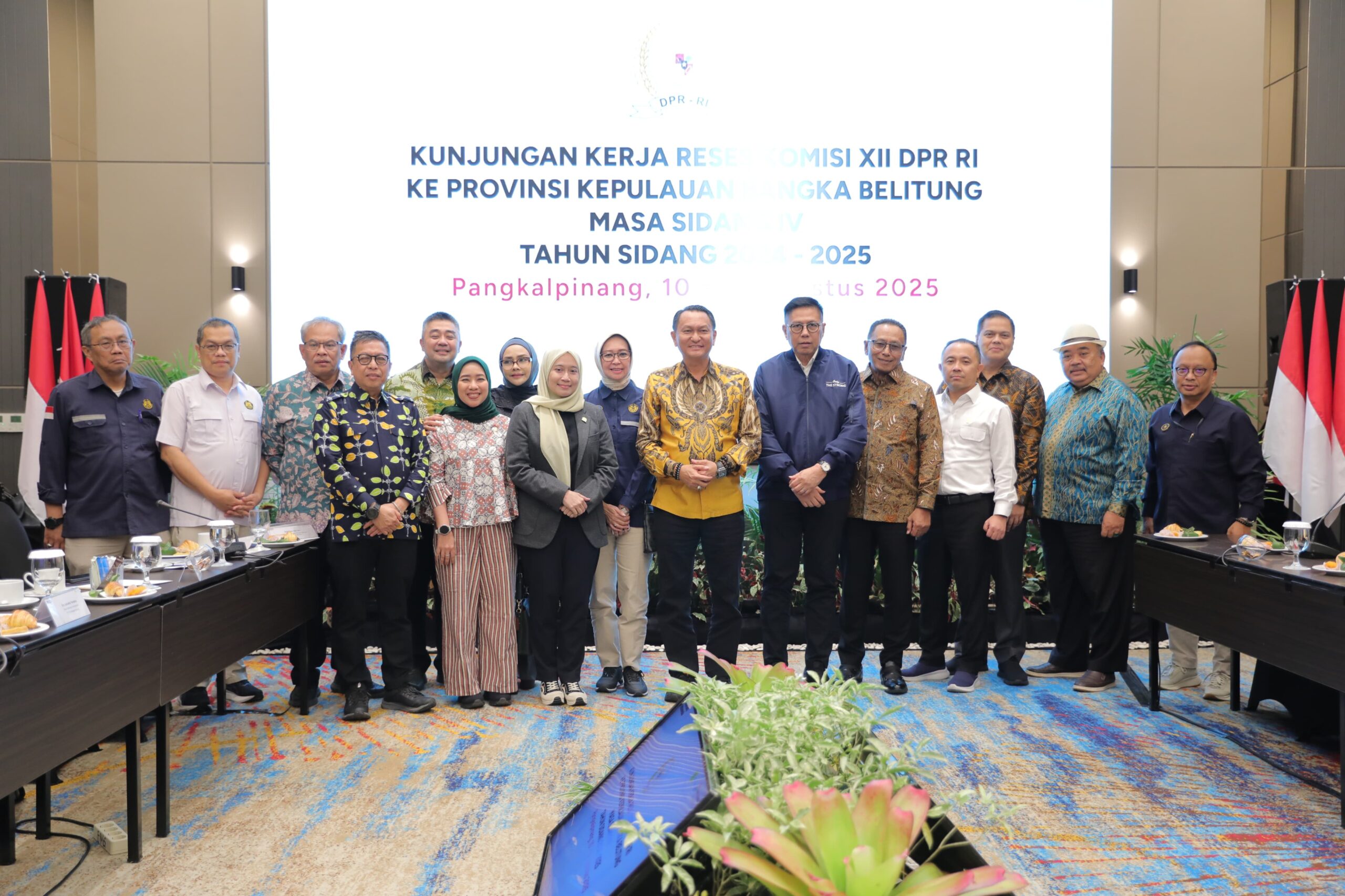 Pemprov Babel usulkan tambahan kuota elpiji 3 kg untuk RTM dan UMKM dalam FGD bersama Komisi XII DPR RI.