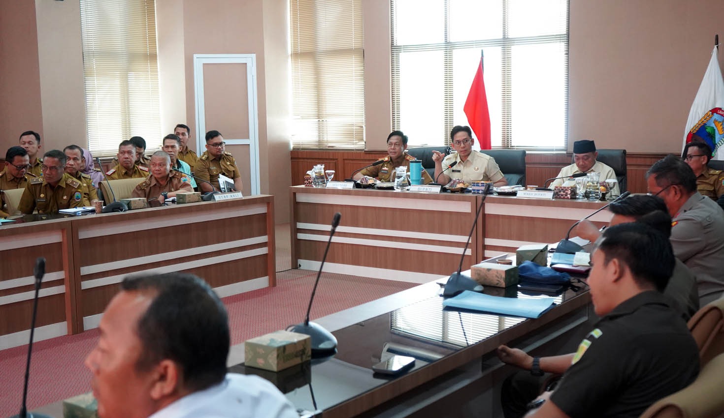 Pemkab Lampung menyiapkan peringatan HUT ke-80 RI secara megah di Menara Siger, Bakauheni IMG 20250812 WA0078