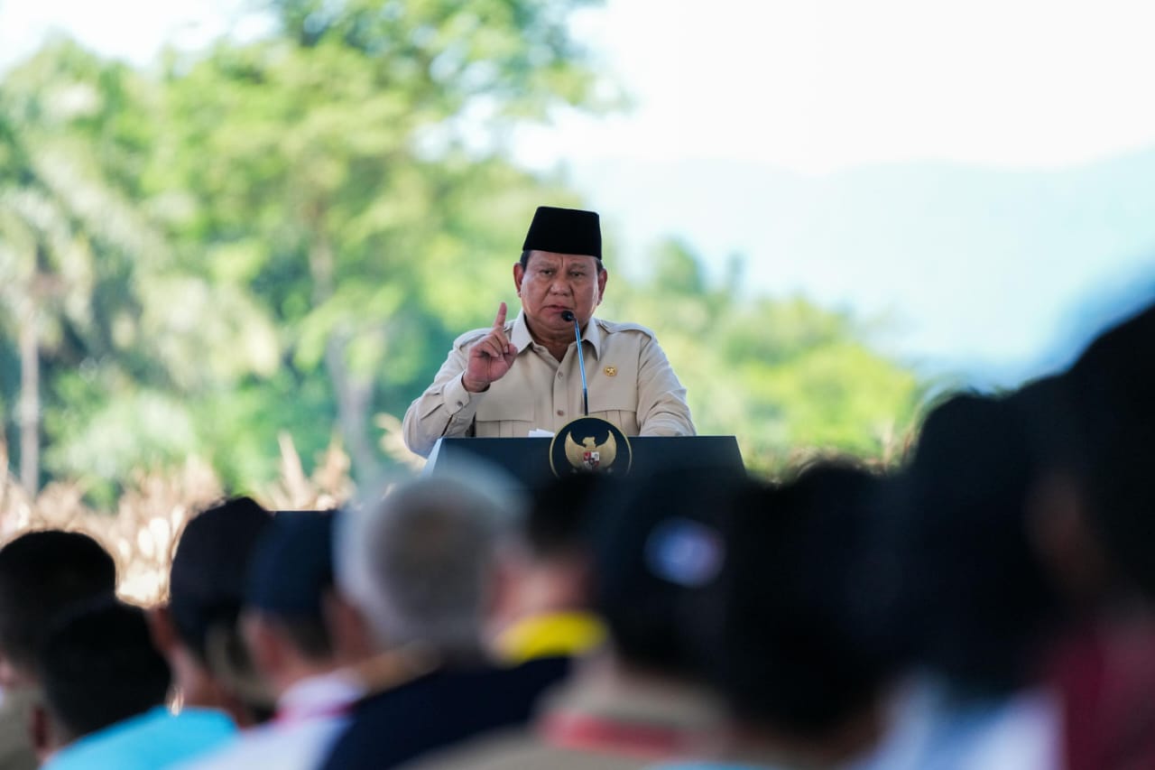 Presiden Prabowo meresmikan 80 ribu Koperasi Desa Merah Putih.