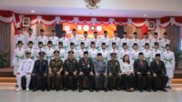 Gubernur Hidayat Arsani kukuhkan Paskibraka Bangka Belitung 2025