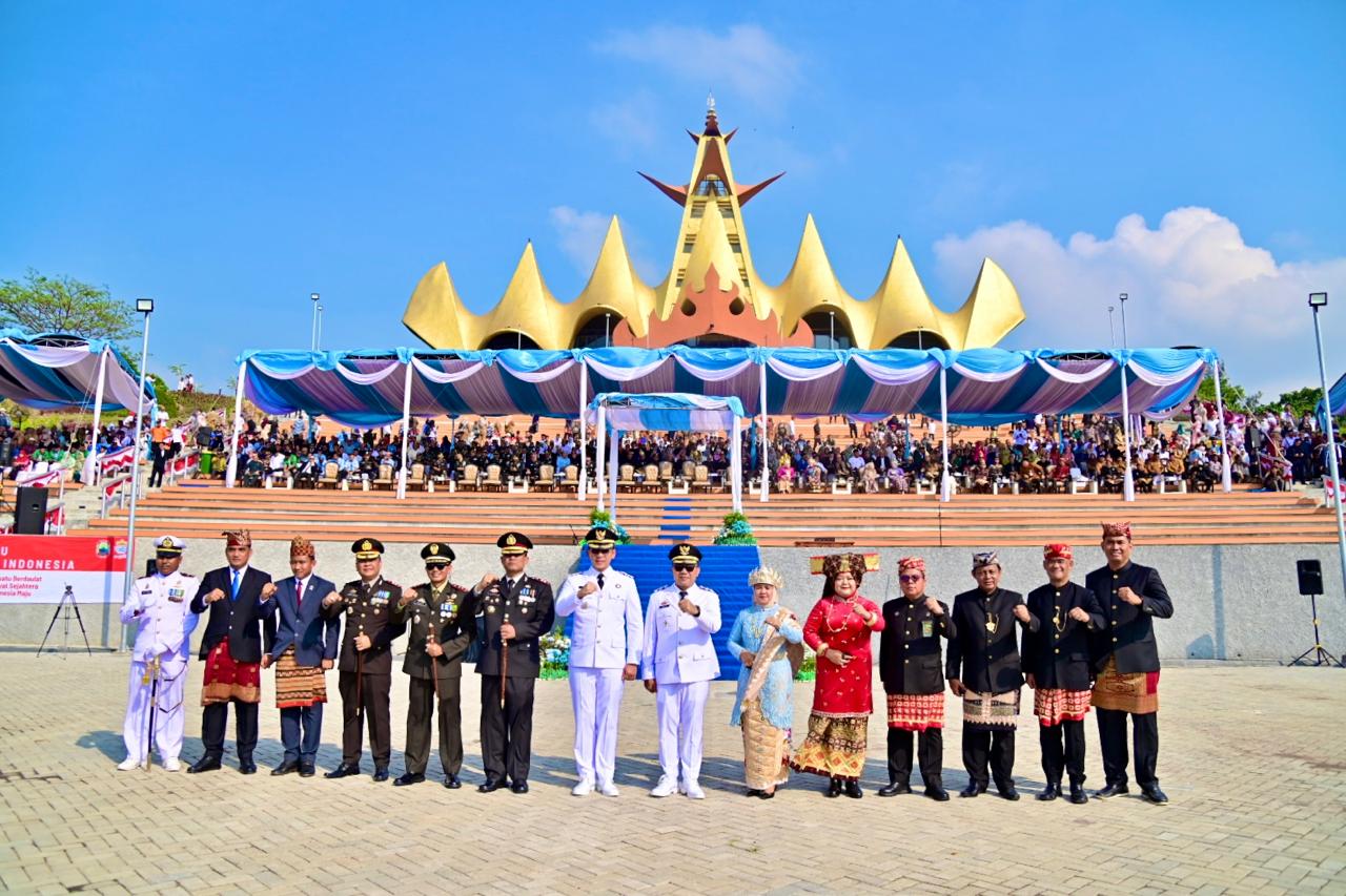 HUT ke-80 RI Menara Siger