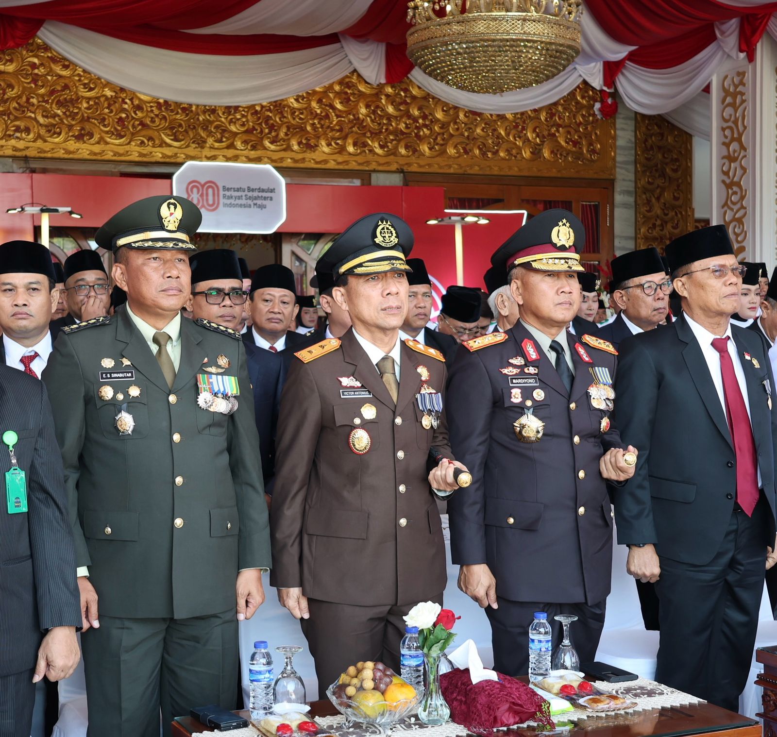 Kejati Bengkulu Laksanakan Upacara HUT ke-80 Republik Indonesia