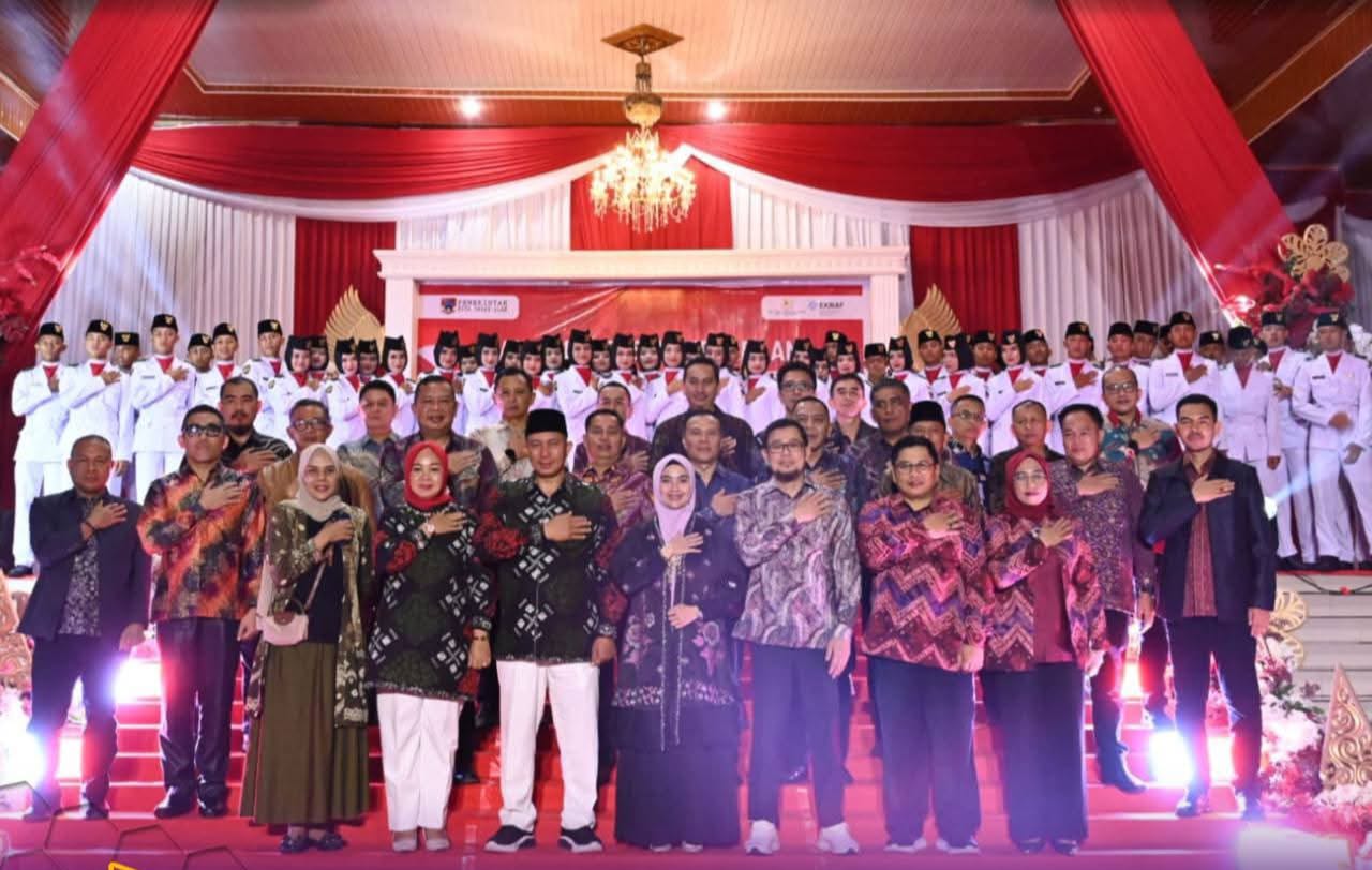 Resepsi kenegaraan di Pagaralam puncaki perayaan HUT RI ke-80