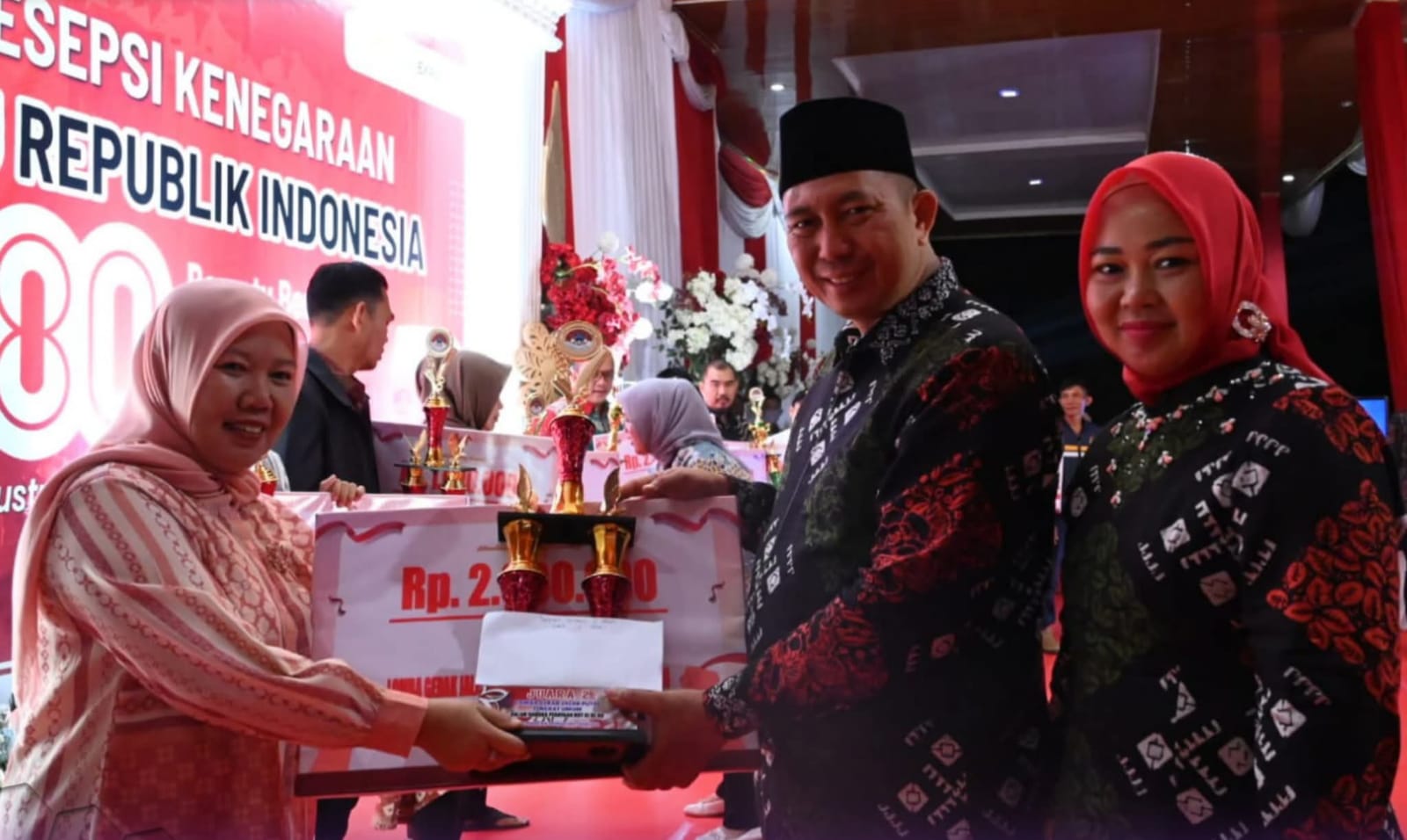 Resepsi kenegaraan di Pagaralam puncaki perayaan HUT RI ke-80 Resepsi kenegaraan di Pagaralam puncaki perayaan HUT RI ke-80