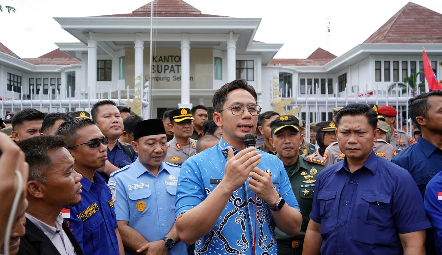 Bupati Egi hadir langsung, janji proses hukum transparan tanpa kongkalikong.