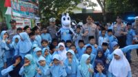 Wakapolda Bengkulu sosialisasikan Program Polisi Sahabat Anak (Polsanak) di SDN 01 Kota Bengkulu.