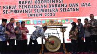 Rakor Pengadaan Barang Jasa Sumsel