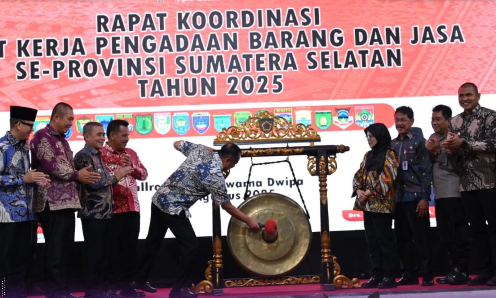 Rakor Pengadaan Barang Jasa Sumsel