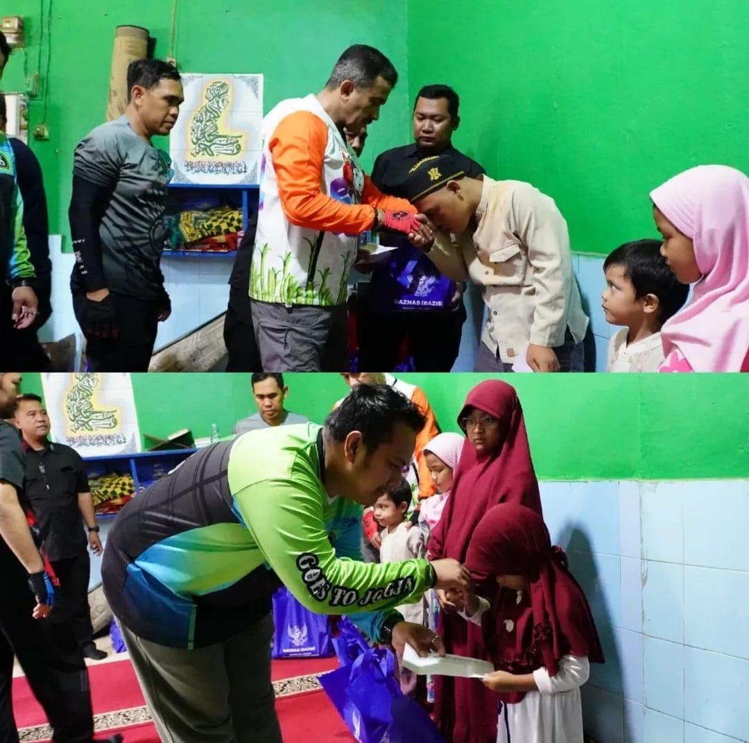Walikota Jaksel M Anwar edukasi warga soal tawuran, santuni 40 anak yatim Baznas Bazis,