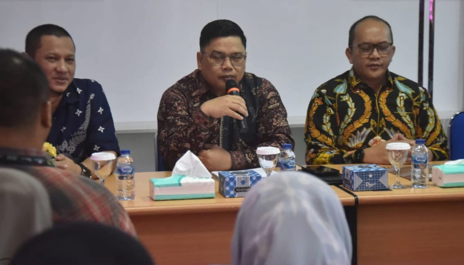 Pj Sekda Pagaralam, Zaily Oktosab Fitri Abidin, membuka tes psikologi pegawai RSD Besemah
