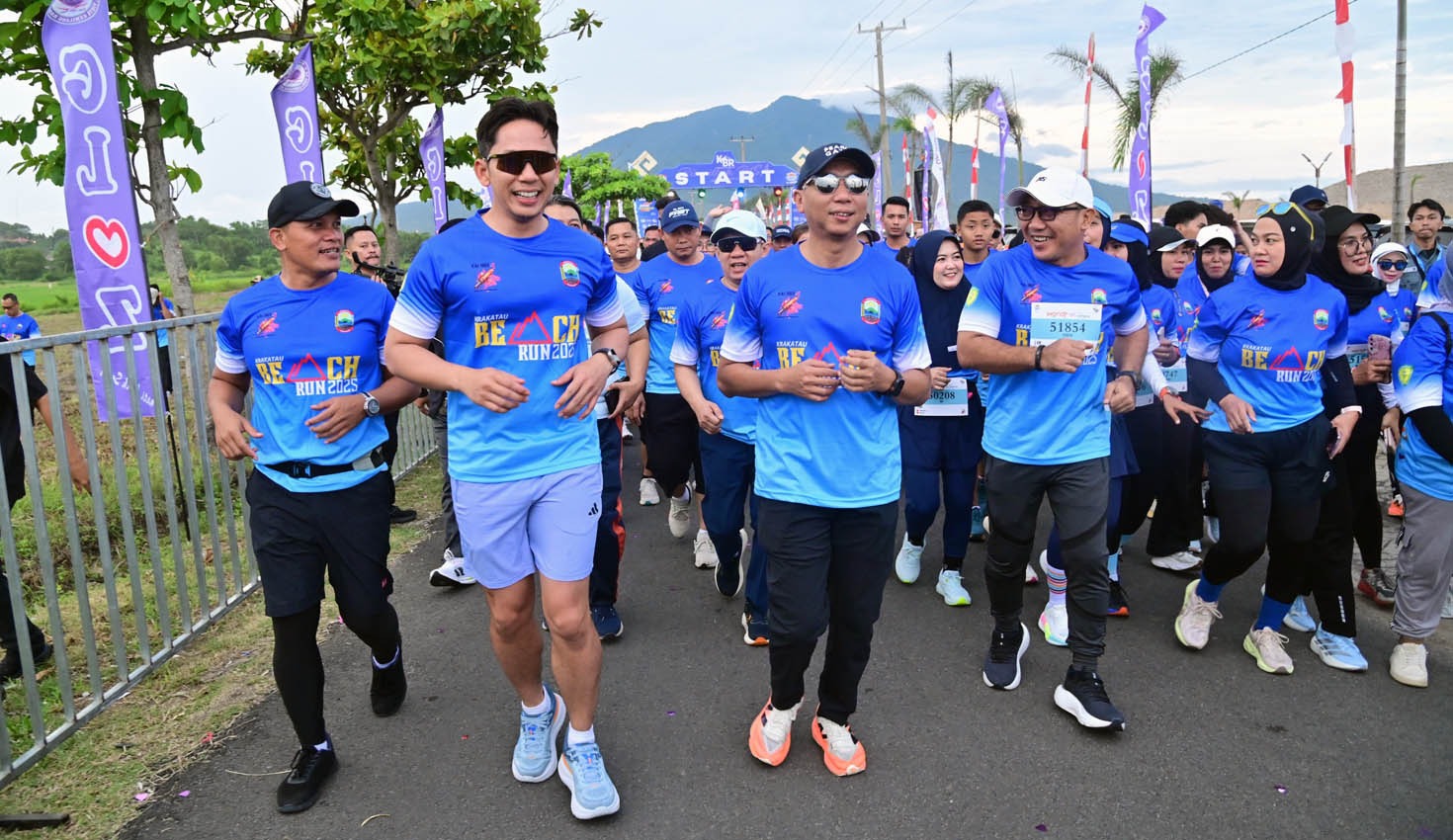Krakatau Beach Run Angkat Wisata Lampung Selatan ke Panggung Nasional Krakatau Beach Run Angkat Wisata Lampung Selatan ke Panggung Nasional