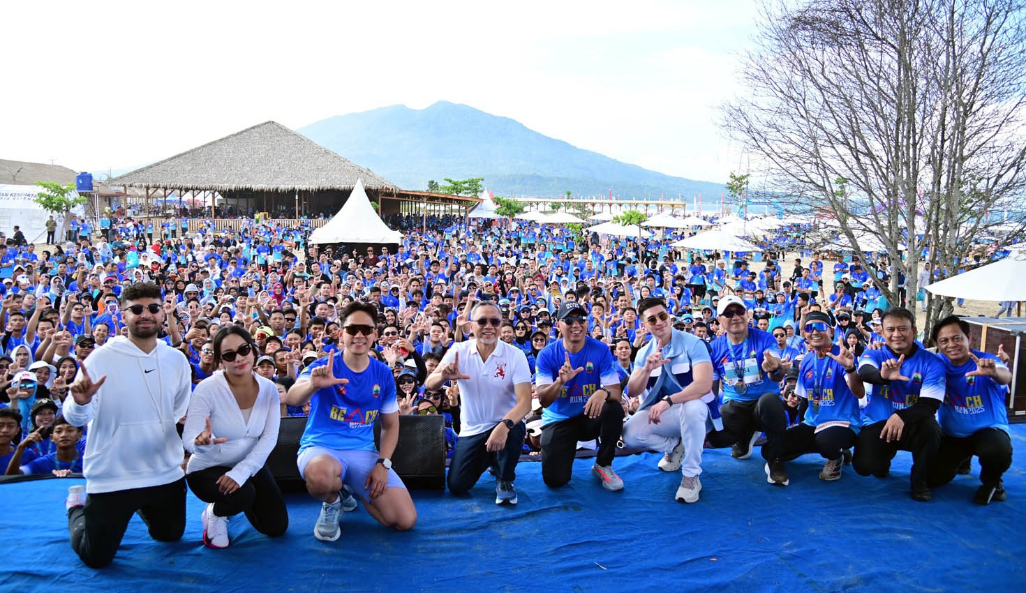 Zulhas Krakatau Beach Run 2025 Lampung Selatan