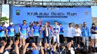 Zulkifli Hasan hadiri Krakatau Beach Run 2025 di Lampung Selatan.