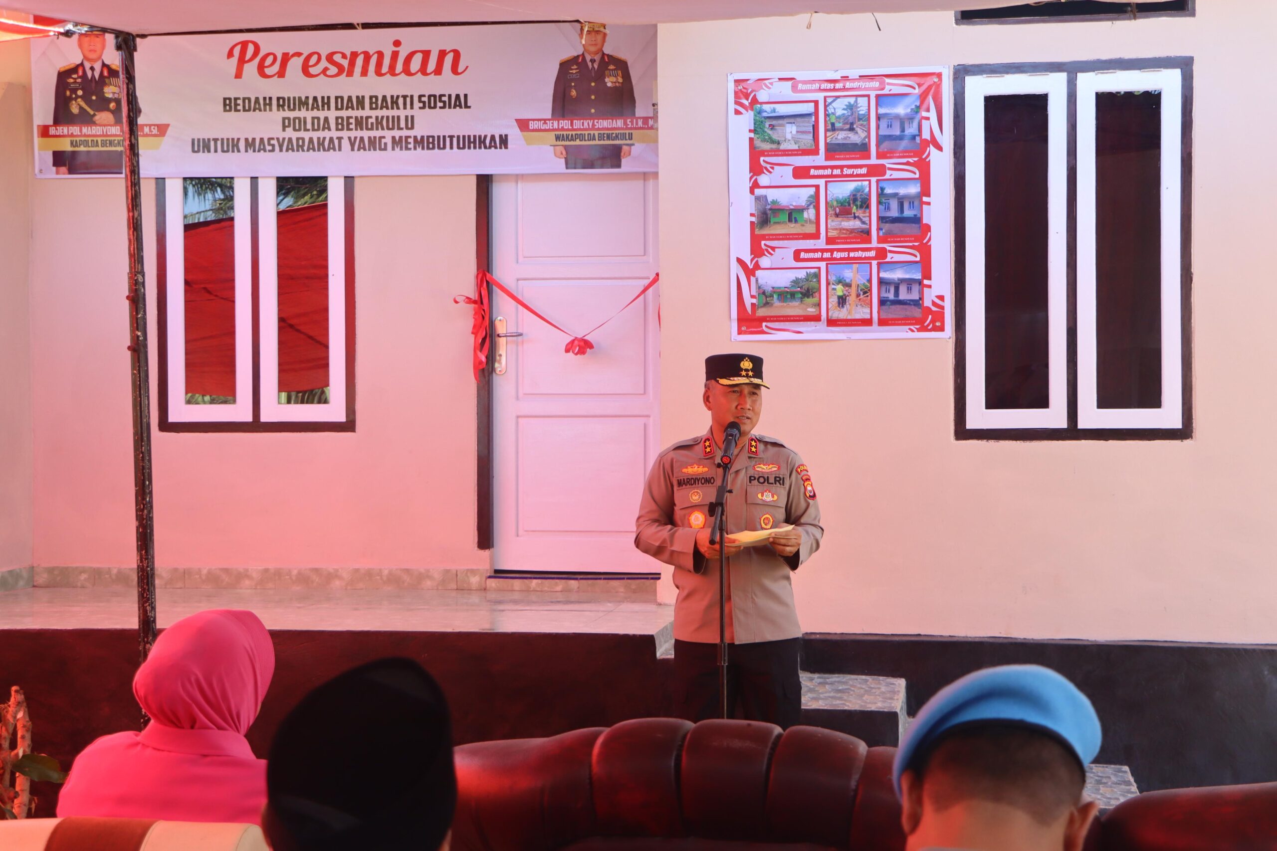 Program Bedah Rumah Jadi Wujud Kepedulian Polri Program Bedah Rumah Jadi Wujud Kepedulian Polri
