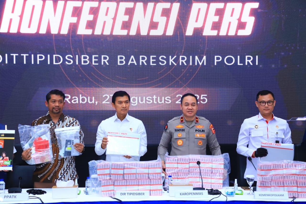 Polri ungkap sindikat judi online internasional