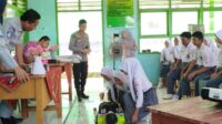 Biddokes Polda Bengkulu bersama Jasa Raharja ajarkan PPGD di SMA Negeri 3 Bengkulu Tengah,