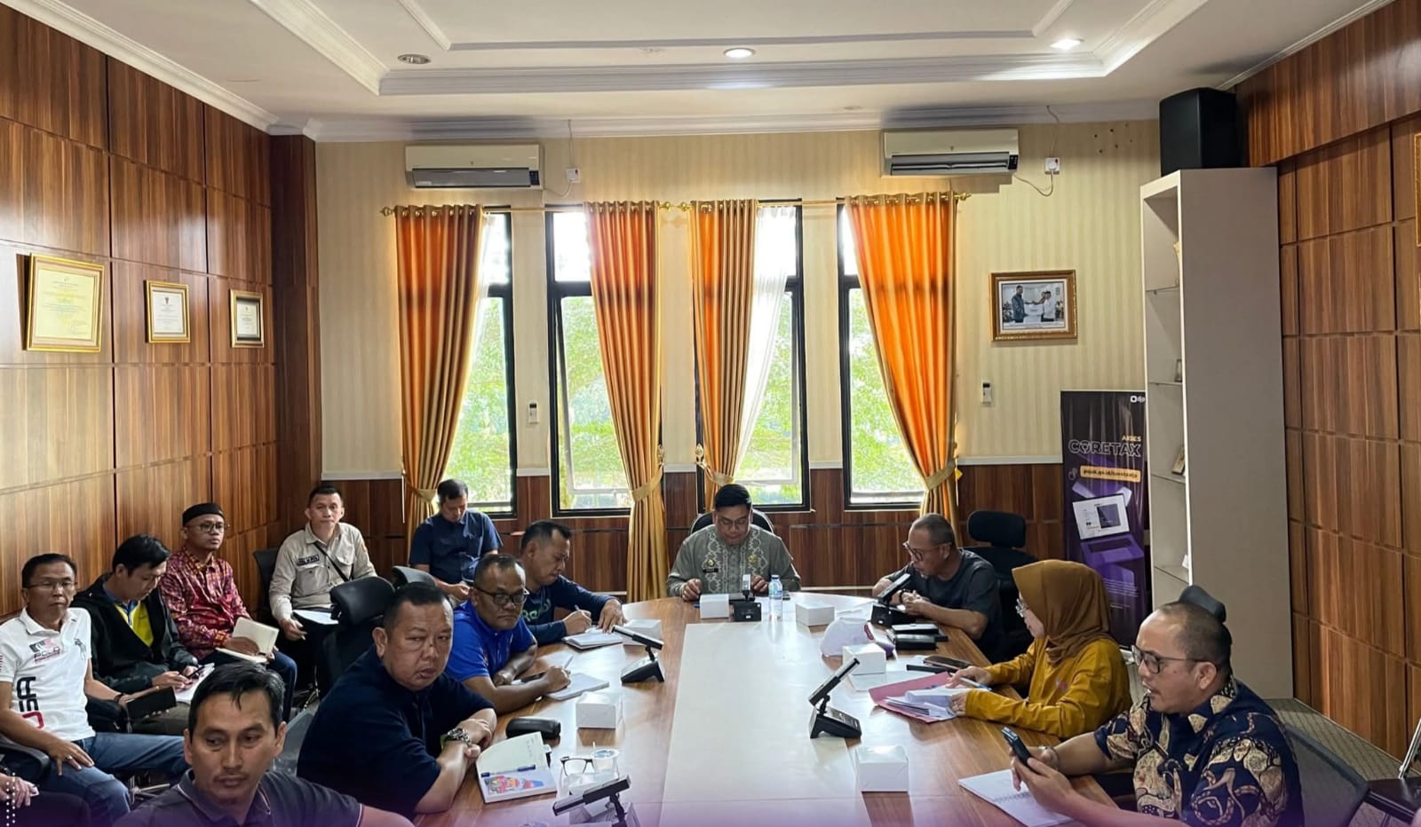 Pj Sekda Pagar Alam pimpin rapat persiapan MCSP KPK 2025.