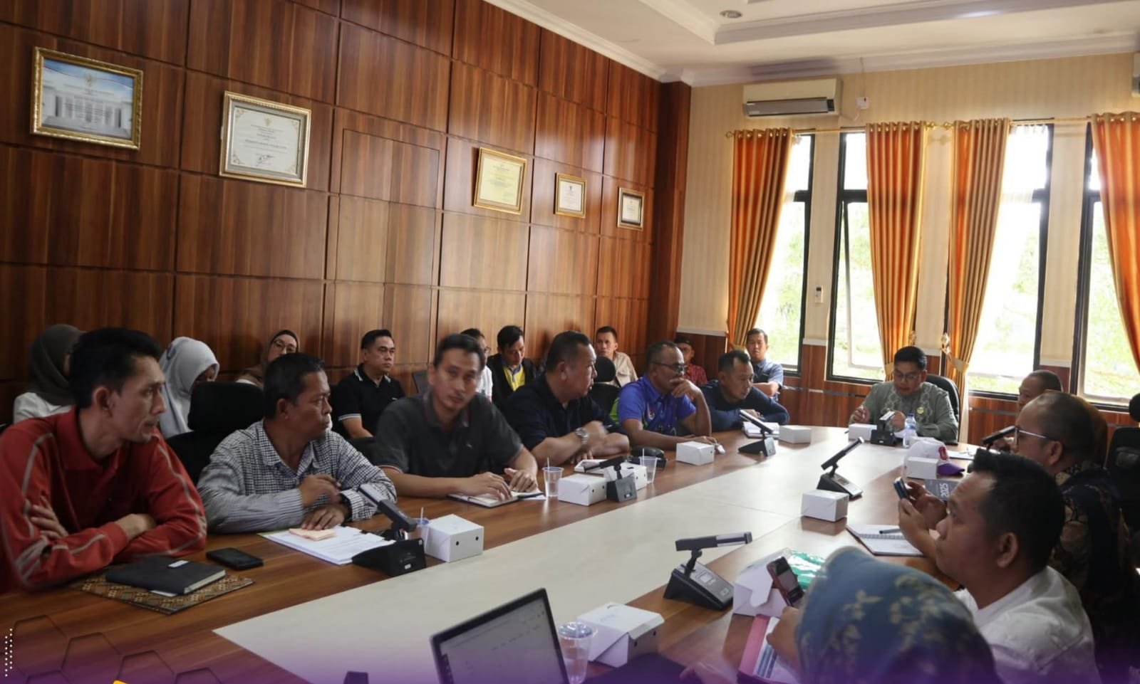 Pj Sekda Pagar Alam pimpin rapat persiapan MCSP KPK 2025.