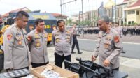 Kapolda Bengkulu Irjen Pol. Mardiyono cek sarpras Samapta, pastikan personel siap dan keamanan masyarakat tetap jadi prioritas utama.