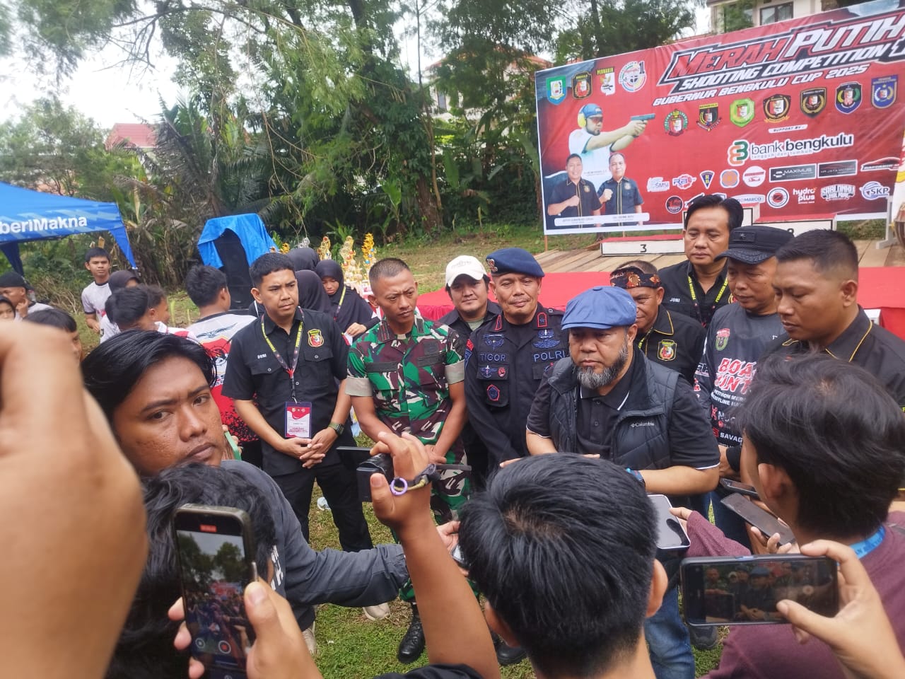 Brimob Bengkulu hadiri lomba menembak