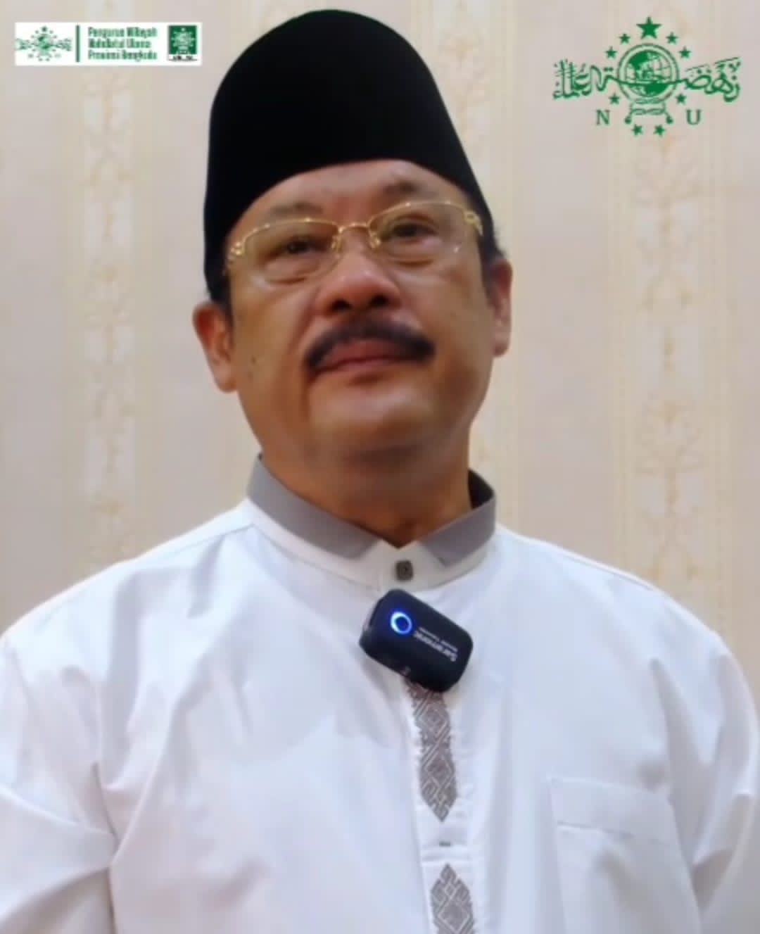 Ketua PWNU Bengkulu, KH. Khairuddin Wahid, imbau masyarakat tetap tenang pasca demo.