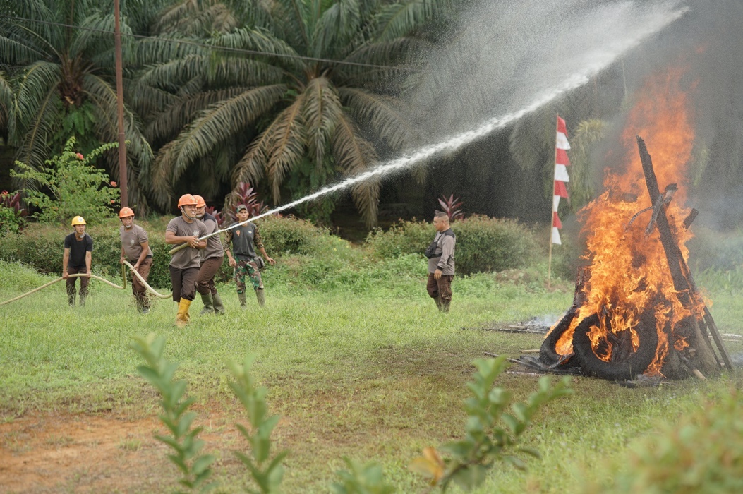 Latihan Gabungan Wujudkan Sinergi Cegah Karhutla