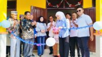 Putri Zulkifli Hasan, meresmikan tiga ruang kelas