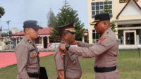 Tangis Haru Warnai Sertijab dan Kenaikan Pangkat di Polres Humbahas