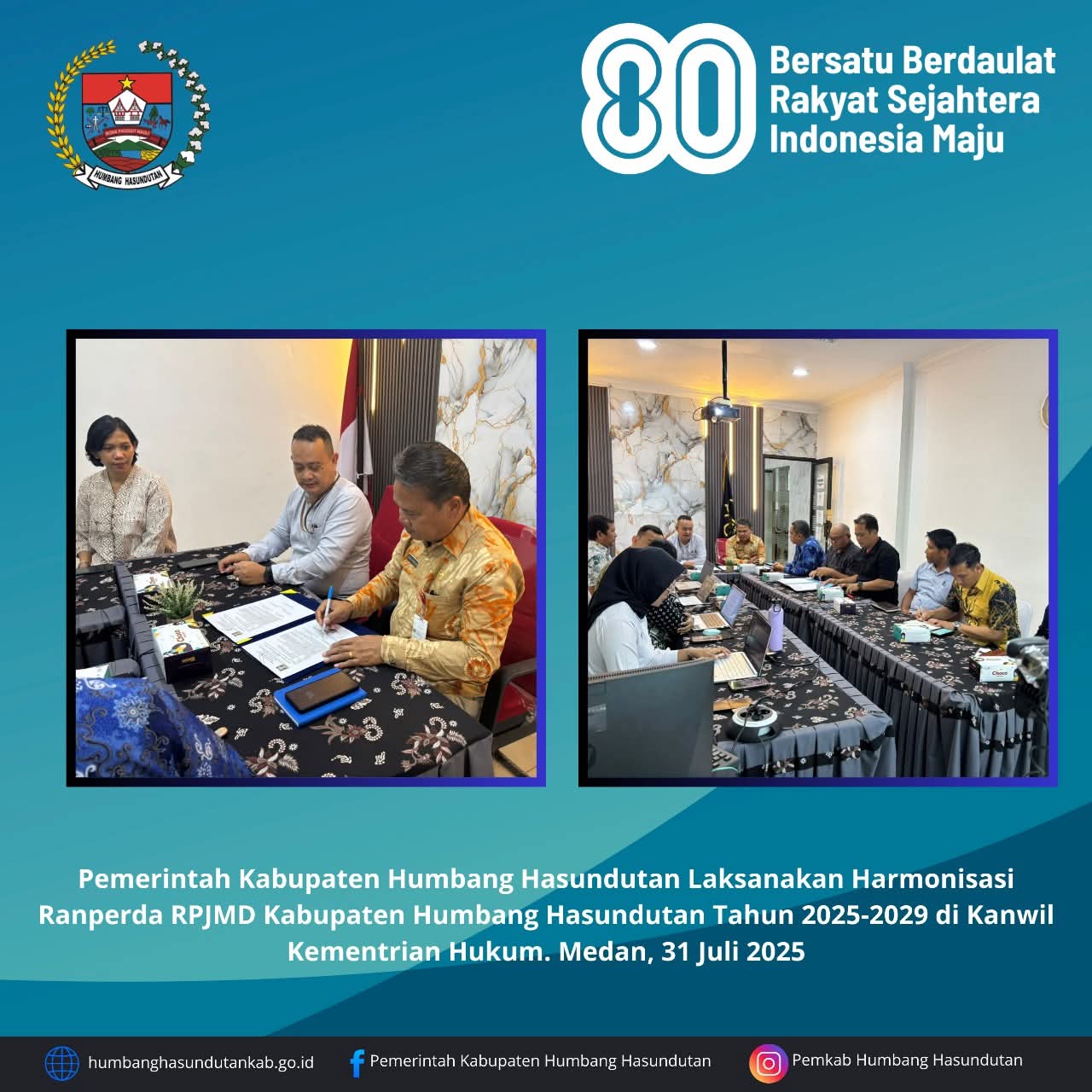 Harmonisasi RPJMD Humbahas 2025–2029