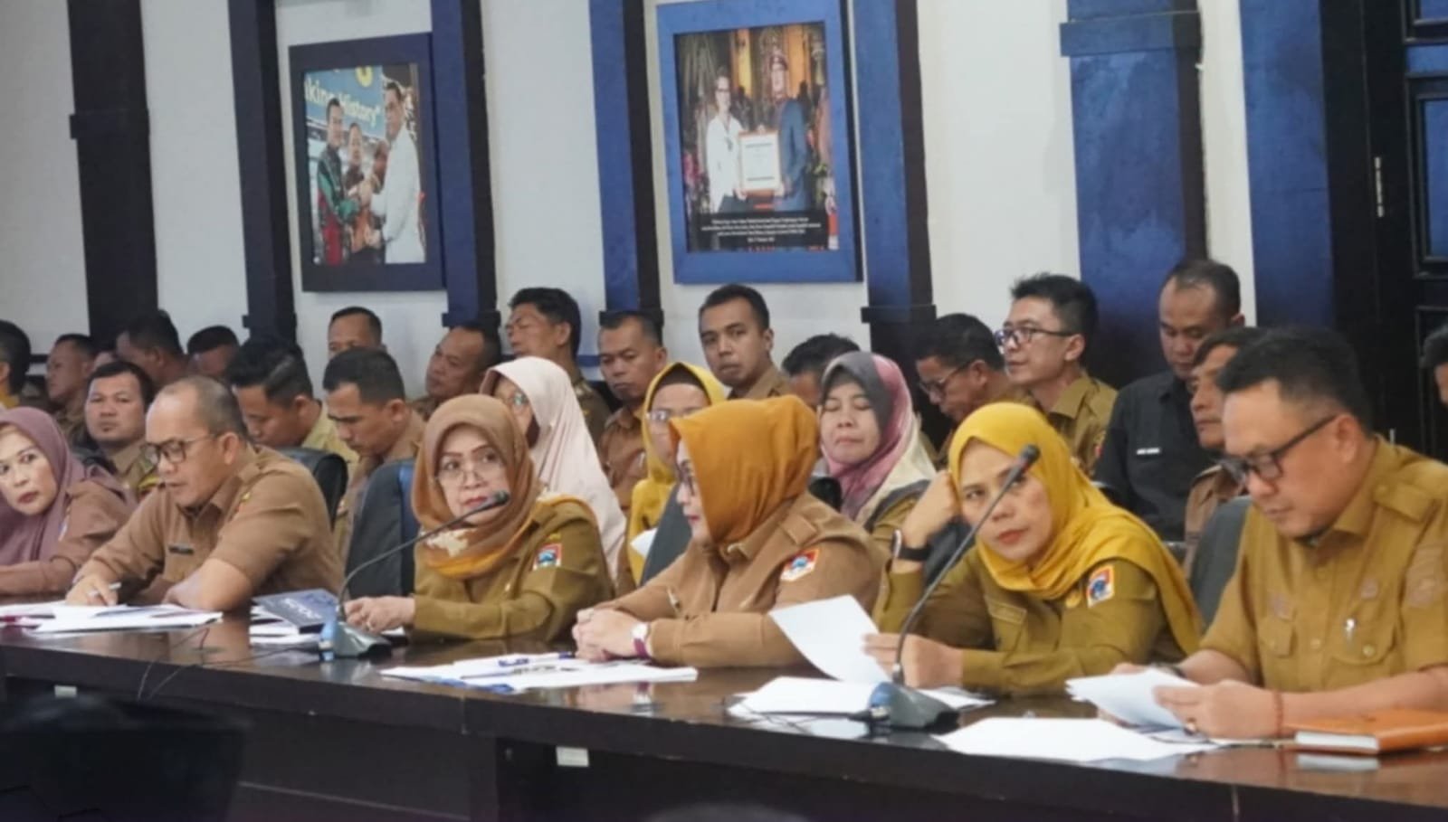 Rapat persiapan memperingati Hari Ulang Tahun (HUT) ke-80 Kemerdekaan Republik Indonesia (RI) Tahun 2025.