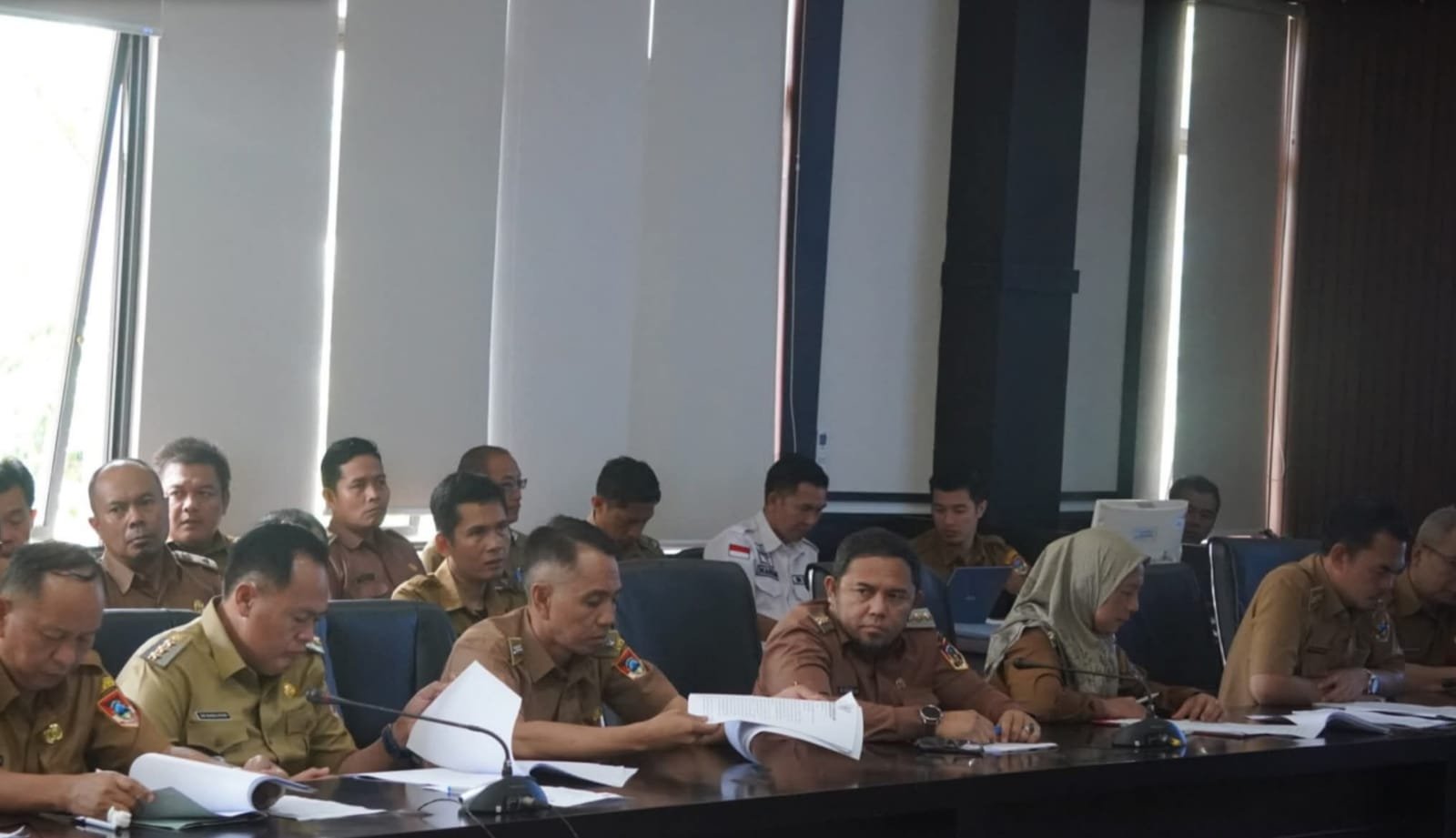 Rapat persiapan memperingati Hari Ulang Tahun (HUT) ke-80 Kemerdekaan Republik Indonesia (RI) Tahun 2025.