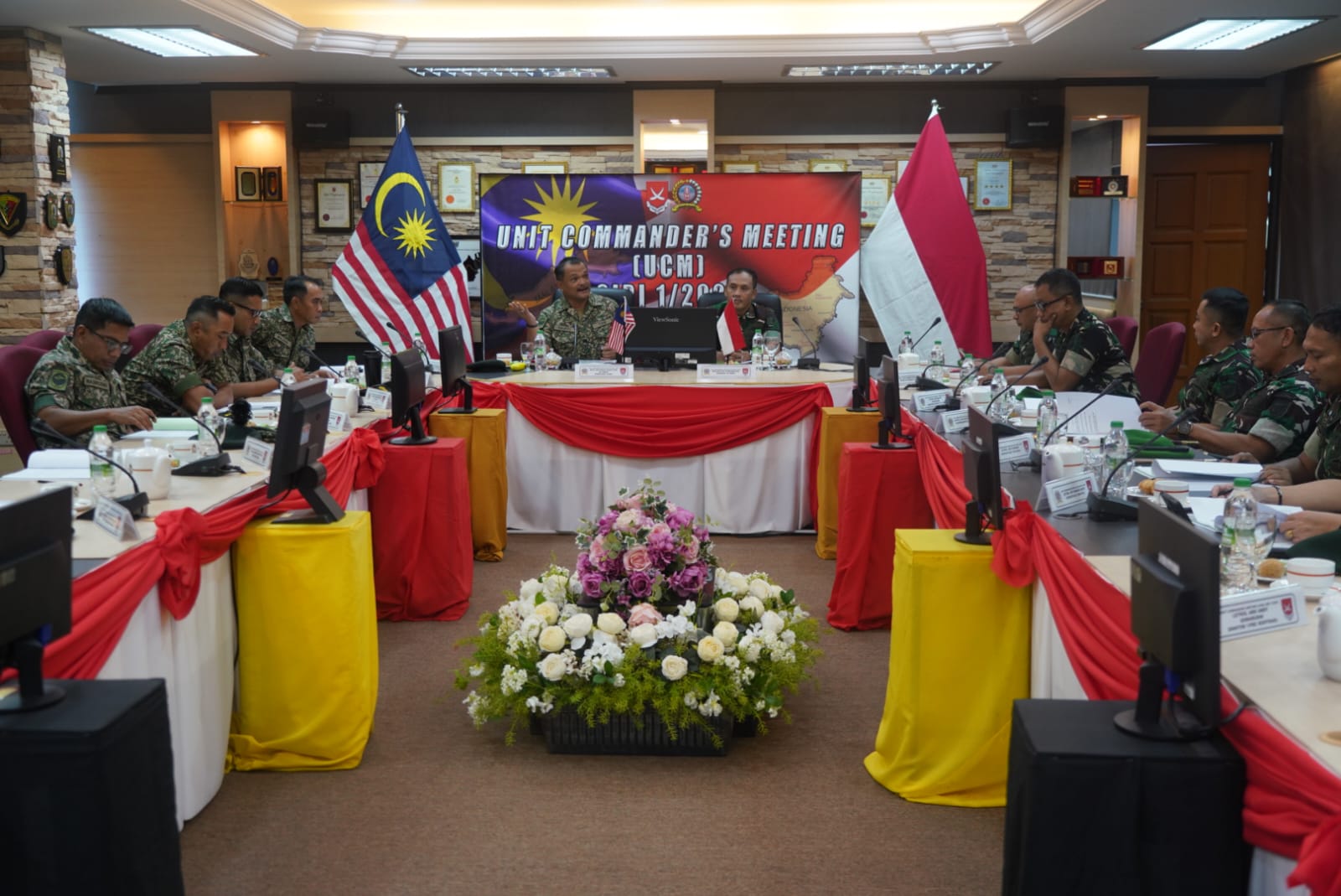 Persahabatan dan Kerja Sama TNI AD & TDM dalam UCM 2025
