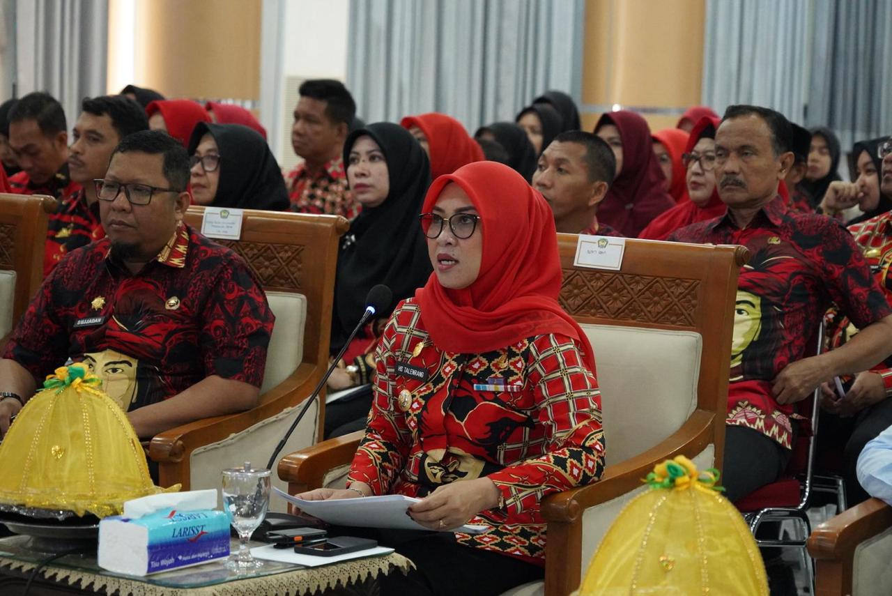 Bupati Gowa, Sitti Husniah Talenrang, menegaskan komitmen Swasti Saba Wistara.