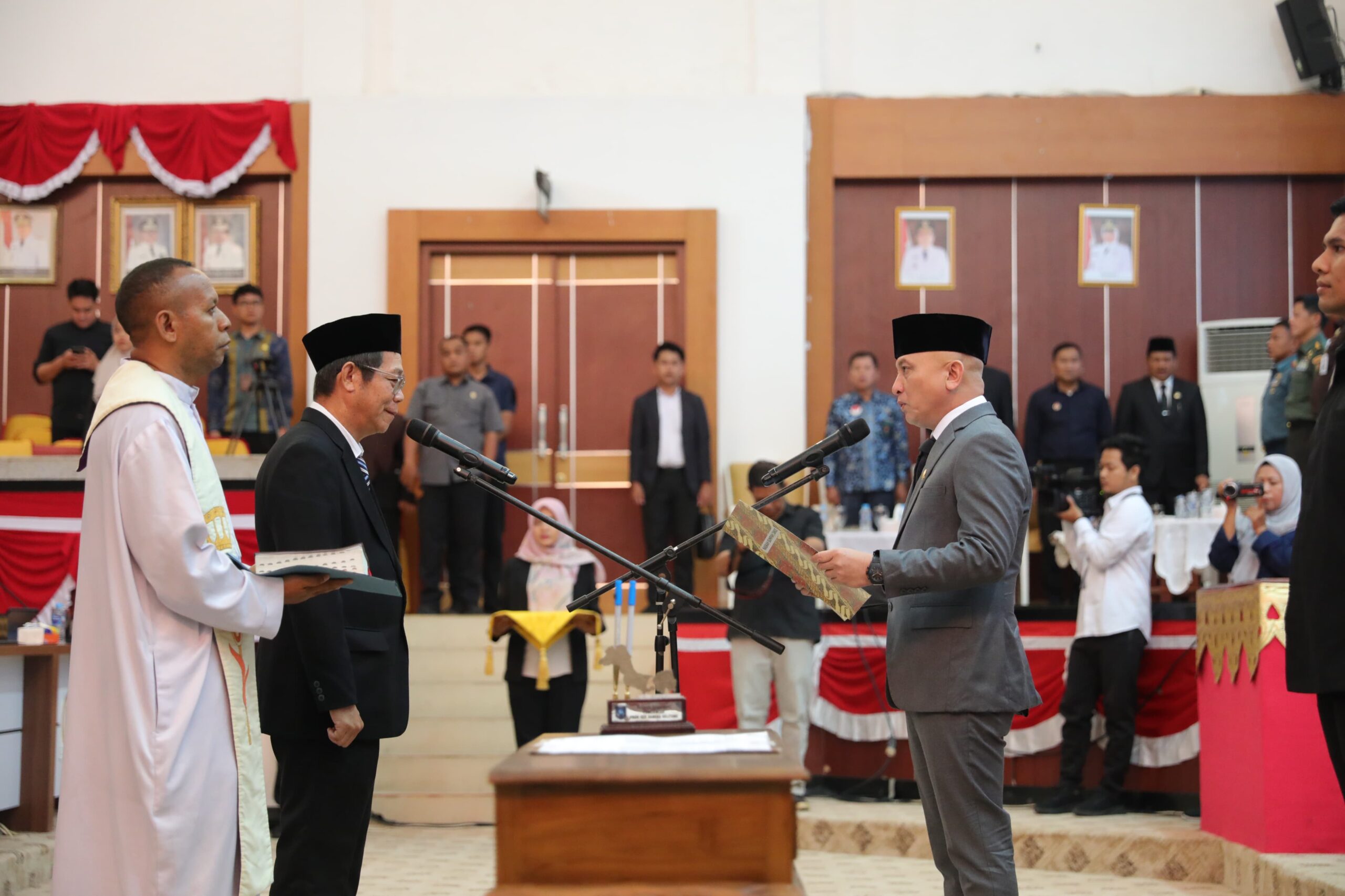 Pelantikan Agung Setiawan DPRD Babel