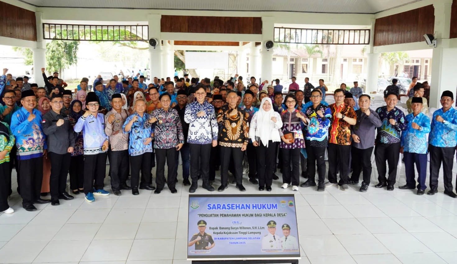 Pemerintah Kabupaten (Pemkab) Lampung Selatan menggelar Sarasehan Hukum