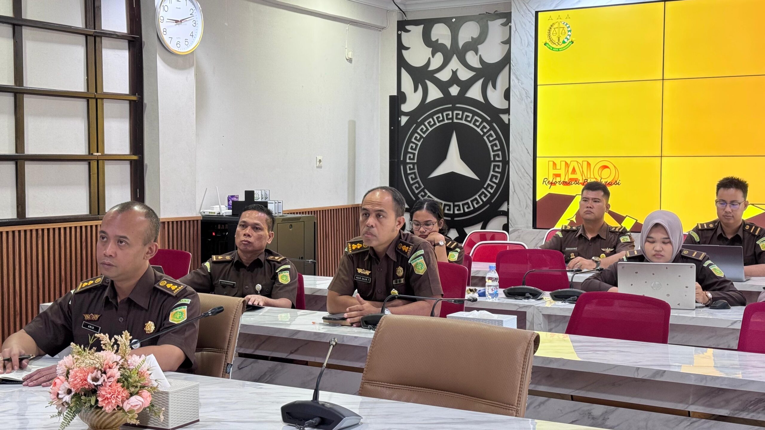 Kejati Bengkulu menggelar HaloRB secara virtual Kejati Bengkulu menggelar HaloRB secara virtual